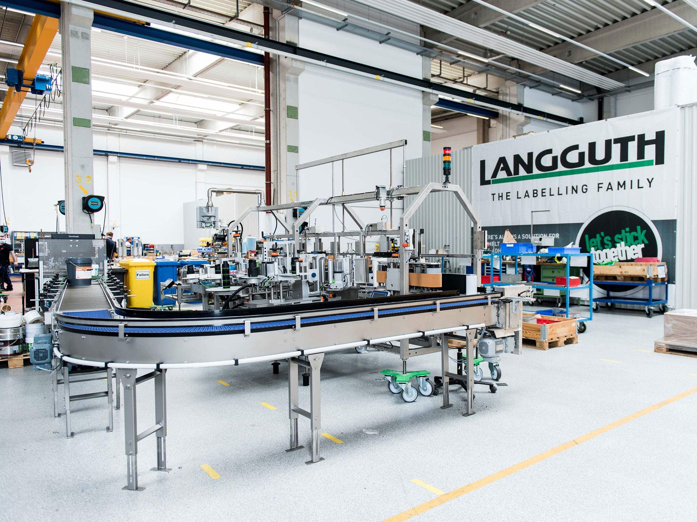 Produktionfoto von dem Unternehmen Langguth